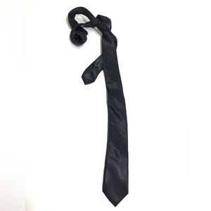 Aldo black skinny tie